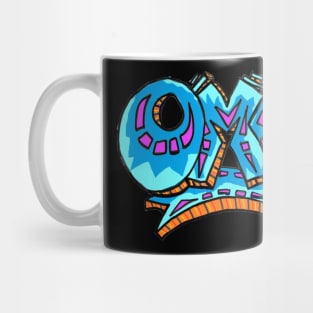 Graffiti Pop OMG by LEG Mug